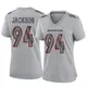 Game Gray Women's Jordan Jackson Denver Broncos Atmosphere Fashion Jersey