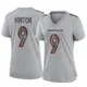 Game Gray Women's Kendall Hinton Denver Broncos Atmosphere Fashion Jersey