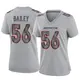 Game Gray Women's Levelle Bailey Denver Broncos Atmosphere Fashion Jersey