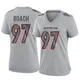 Game Gray Women's Malcolm Roach Denver Broncos Atmosphere Fashion Jersey