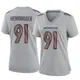 Game Gray Women's Matt Henningsen Denver Broncos Atmosphere Fashion Jersey