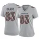 Game Gray Women's Michael Bandy Denver Broncos Atmosphere Fashion Jersey