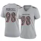 Game Gray Women's Mike Purcell Denver Broncos Atmosphere Fashion Jersey