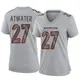 Game Gray Women's Steve Atwater Denver Broncos Atmosphere Fashion Jersey