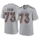 Game Gray Youth Frank Crum Denver Broncos Atmosphere Fashion Jersey