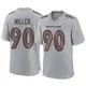 Game Gray Youth Jordan Miller Denver Broncos Atmosphere Fashion Jersey