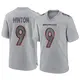 Game Gray Youth Kendall Hinton Denver Broncos Atmosphere Fashion Jersey