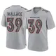 Game Gray Youth Levi Wallace Denver Broncos Atmosphere Fashion Jersey