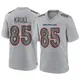 Game Gray Youth Lucas Krull Denver Broncos Atmosphere Fashion Jersey