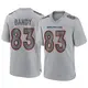 Game Gray Youth Michael Bandy Denver Broncos Atmosphere Fashion Jersey