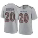 Game Gray Youth Michael Burton Denver Broncos Atmosphere Fashion Jersey