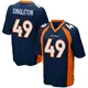 Game Navy Blue Men's Alex Singleton Denver Broncos Alternate Jersey