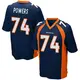 Game Navy Blue Men's Ben Powers Denver Broncos Alternate Jersey