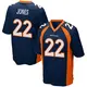 Game Navy Blue Men's Brandon Jones Denver Broncos Alternate Jersey