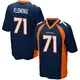 Game Navy Blue Men's Cam Fleming Denver Broncos Alternate Jersey