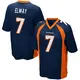 Game Navy Blue Men's John Elway Denver Broncos Alternate Jersey