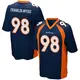 Game Navy Blue Men's John Franklin-Myers Denver Broncos Alternate Jersey