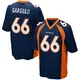 Game Navy Blue Men's Nick Gargiulo Denver Broncos Alternate Jersey