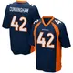 Game Navy Blue Men's Zach Cunningham Denver Broncos Alternate Jersey