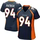 Game Navy Blue Women's Aaron Patrick Denver Broncos Alternate Jersey