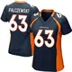 Game Navy Blue Women's Alex Palczewski Denver Broncos Alternate Jersey