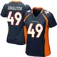 Game Navy Blue Women's Alex Singleton Denver Broncos Alternate Jersey