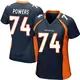 Game Navy Blue Women's Ben Powers Denver Broncos Alternate Jersey