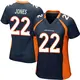 Game Navy Blue Women's Brandon Jones Denver Broncos Alternate Jersey