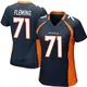 Game Navy Blue Women's Cam Fleming Denver Broncos Alternate Jersey