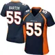 Game Navy Blue Women's Cody Barton Denver Broncos Alternate Jersey