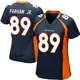 Game Navy Blue Women's Donald Parham Jr. Denver Broncos Alternate Jersey