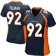 Game Navy Blue Women's Dondrea Tillman Denver Broncos Alternate Jersey