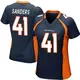 Game Navy Blue Women's Drew Sanders Denver Broncos Alternate Jersey