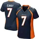 Game Navy Blue Women's John Elway Denver Broncos Alternate Jersey