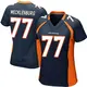 Game Navy Blue Women's Karl Mecklenburg Denver Broncos Alternate Jersey