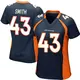 Game Navy Blue Women's Keidron Smith Denver Broncos Alternate Jersey