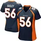 Game Navy Blue Women's Levelle Bailey Denver Broncos Alternate Jersey