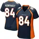 Game Navy Blue Women's Lil'Jordan Humphrey Denver Broncos Alternate Jersey