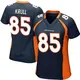 Game Navy Blue Women's Lucas Krull Denver Broncos Alternate Jersey