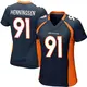 Game Navy Blue Women's Matt Henningsen Denver Broncos Alternate Jersey