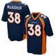 Game Navy Blue Youth Jaleel McLaughlin Denver Broncos Alternate Jersey