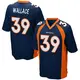 Game Navy Blue Youth Levi Wallace Denver Broncos Alternate Jersey