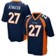 Game Navy Blue Youth Steve Atwater Denver Broncos Alternate Jersey