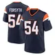 Game Navy Men's Alex Forsyth Denver Broncos Alternate Jersey