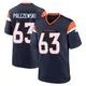 Game Navy Men's Alex Palczewski Denver Broncos Alternate Jersey