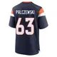 Game Navy Men's Alex Palczewski Denver Broncos Alternate Jersey