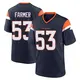 Game Navy Men's Andrew Farmer Denver Broncos Alternate Jersey