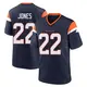 Game Navy Men's Brandon Jones Denver Broncos Alternate Jersey