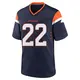 Game Navy Men's Brandon Jones Denver Broncos Alternate Jersey