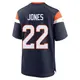 Game Navy Men's Brandon Jones Denver Broncos Alternate Jersey